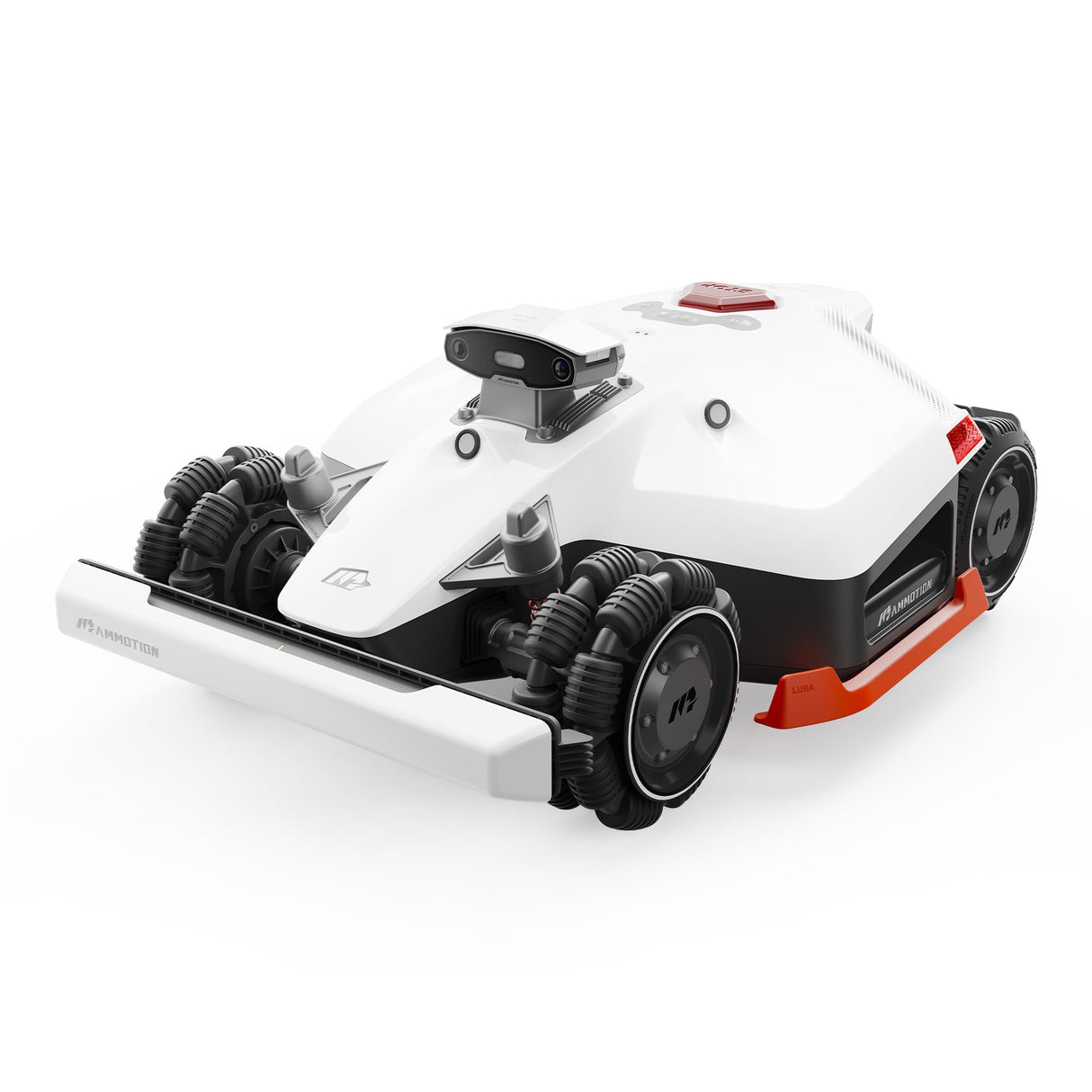LUBA 2 AWD 5000X Robot Lawn Mower with 4G, All-Wheel-Drive for 80% Slope, Perimeter Wire Free for 1.25 Acres, UltraSense AI Vision & RTK Auto-Mapping, 1.0"-2.7" Adjustable Cutting Height