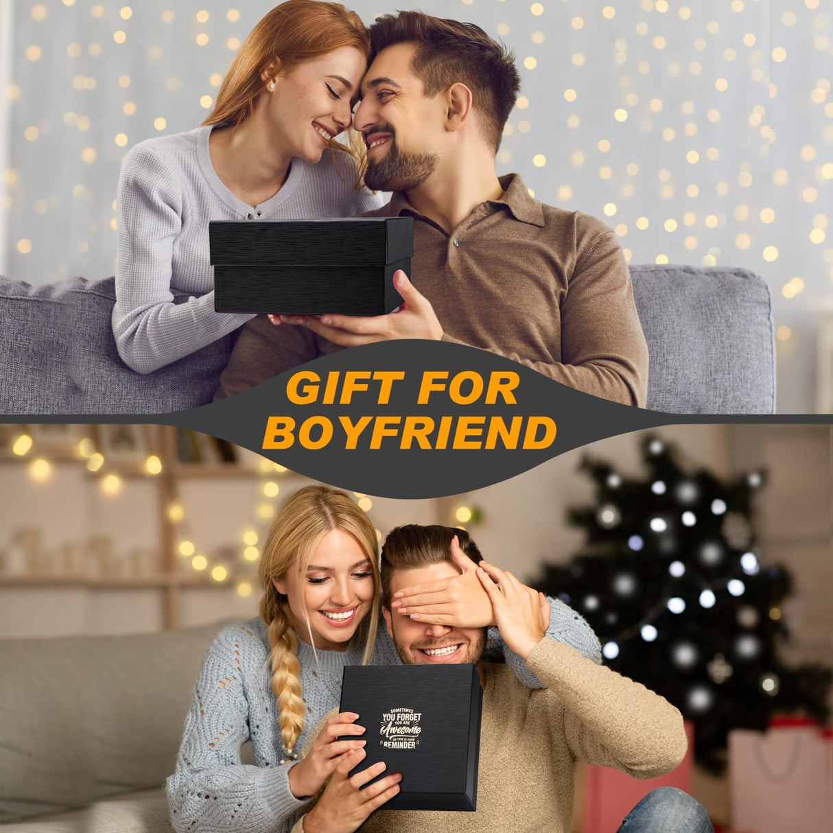 Gifts for Men - 6-in-1 Gift Set with Stainless Steel Tumbler,Multi-Tool Knife,LED Gloves & Tool Pen Keepsake Box | Last Minute Birthday, Father's Day Anniversary Box Gifts for Dad,Husband