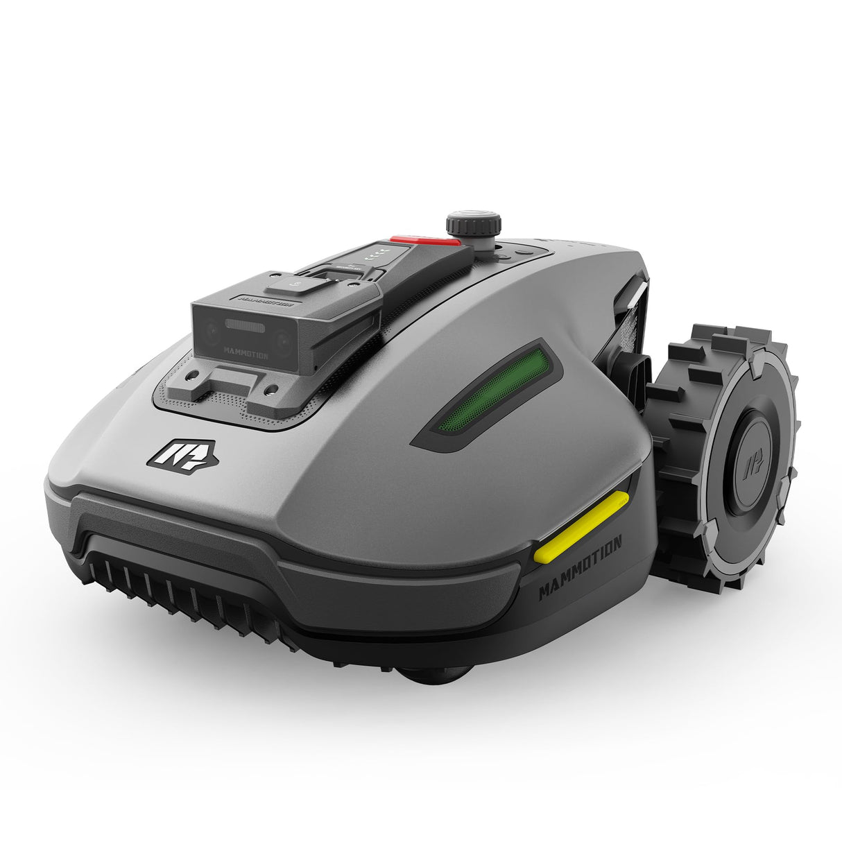 YUKA Mini 500H Robotic Lawn Mower Reception 0.12 Acre,Max. 0.17 Acre, Ultrasense AI Vision+ RTK Positioning, Auto Mapping, App Control, 50% Slope, Cutting Height 2''~3.5'', 15 Mowing Zones