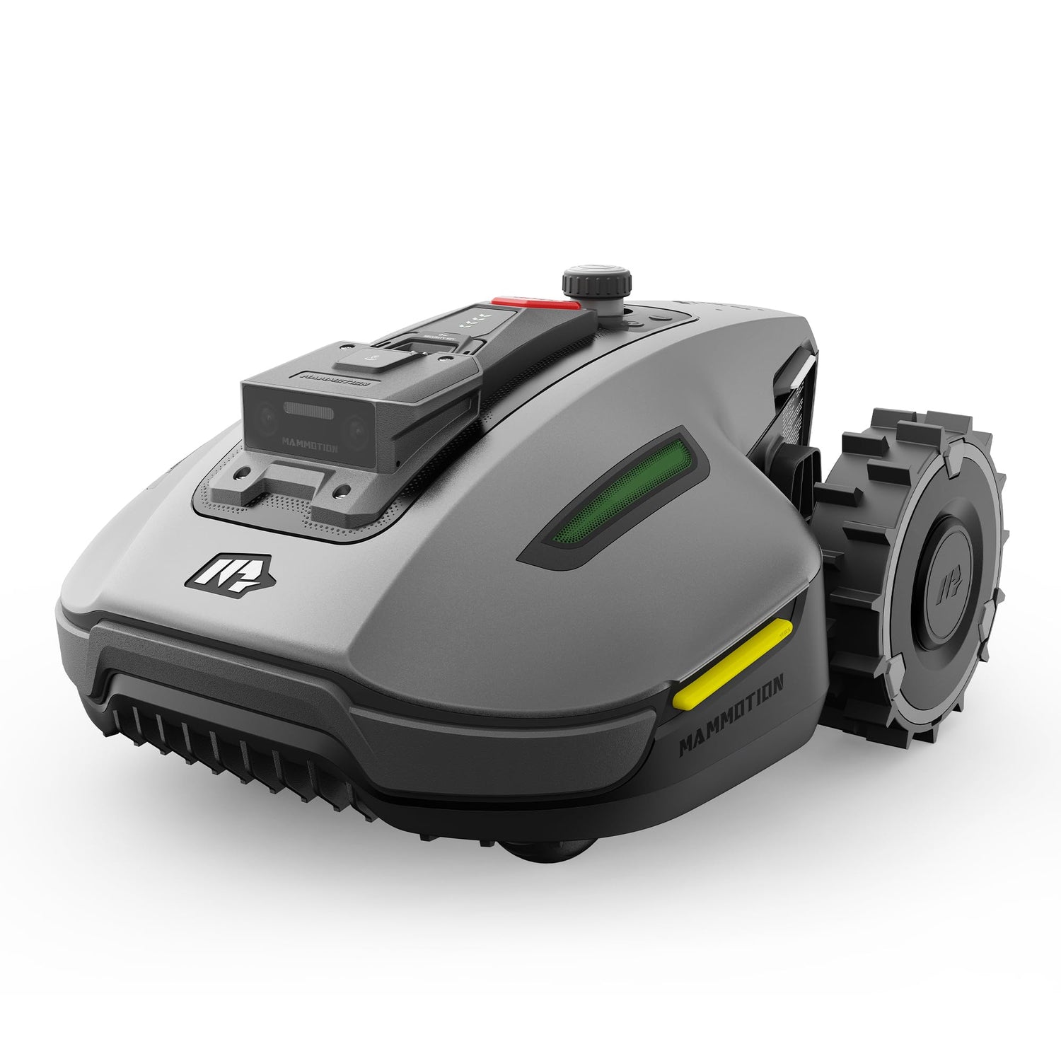 YUKA Mini 500H Robotic Lawn Mower Reception 0.12 Acre,Max. 0.17 Acre, Ultrasense AI Vision+ RTK Positioning, Auto Mapping, App Control, 50% Slope, Cutting Height 2''~3.5'', 15 Mowing Zones