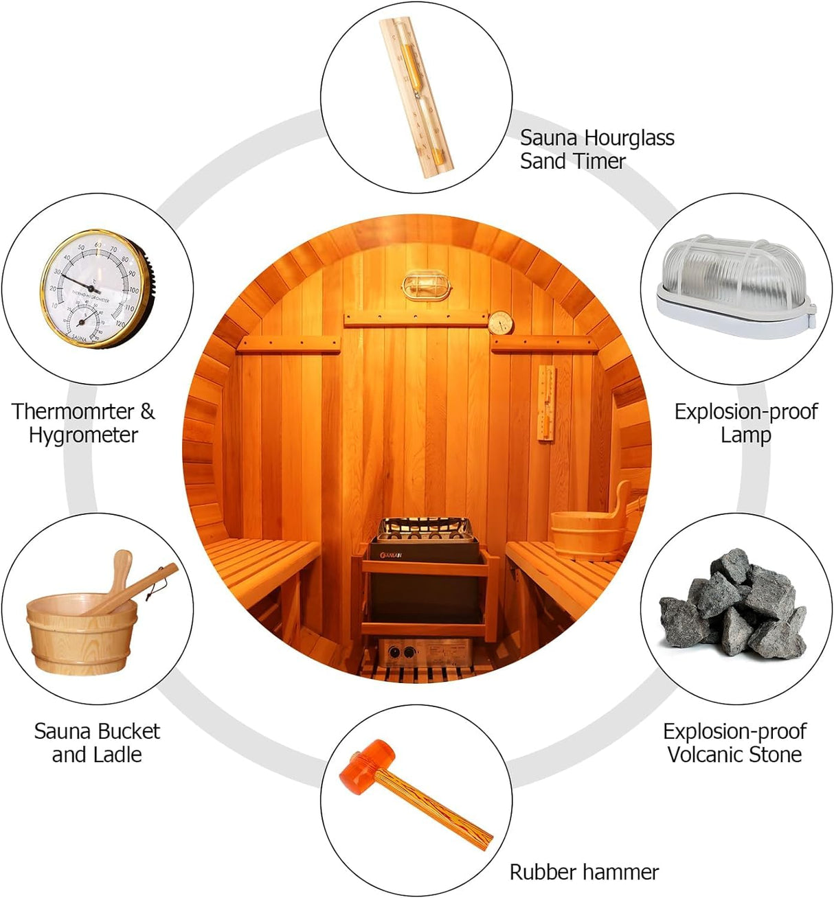 ZONEMEL Infrared 2 Person Wooden Sauna Room with Recliner, Red Cedar Luxury Indoor Sauna with 10 Heating Panels, Oxygen Bar, 3400 Watt, Full Spectrum Infrared Therapy Wood Dry Heat Sauna, 220V