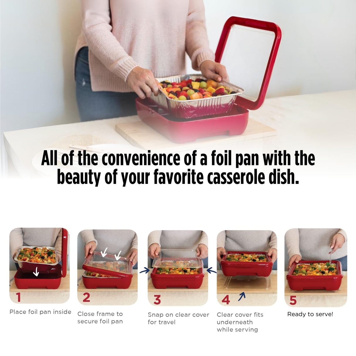 Fancy Pan Holders with Clear Lid