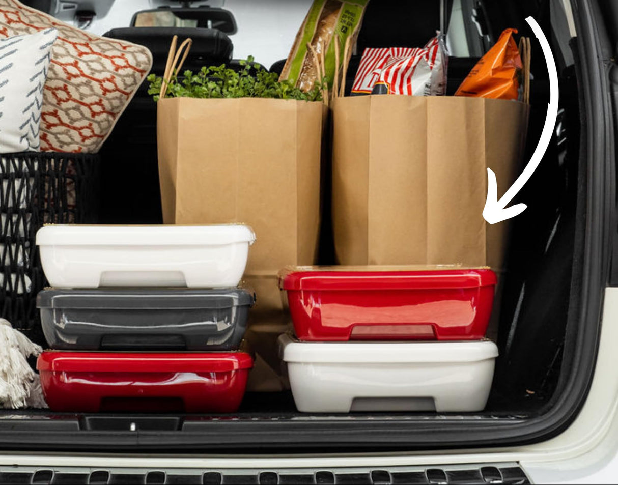 Fancy Pan Holders with Clear Lid