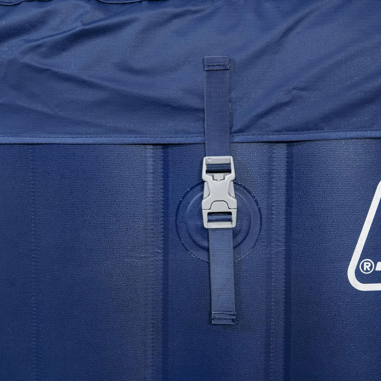 Coleman Hawaii AirJet Large Square 4 to 6 Person Inflatable Hot Tub Portable Outdoor Spa with 140 AirJets and EnergySense Cover, Grey