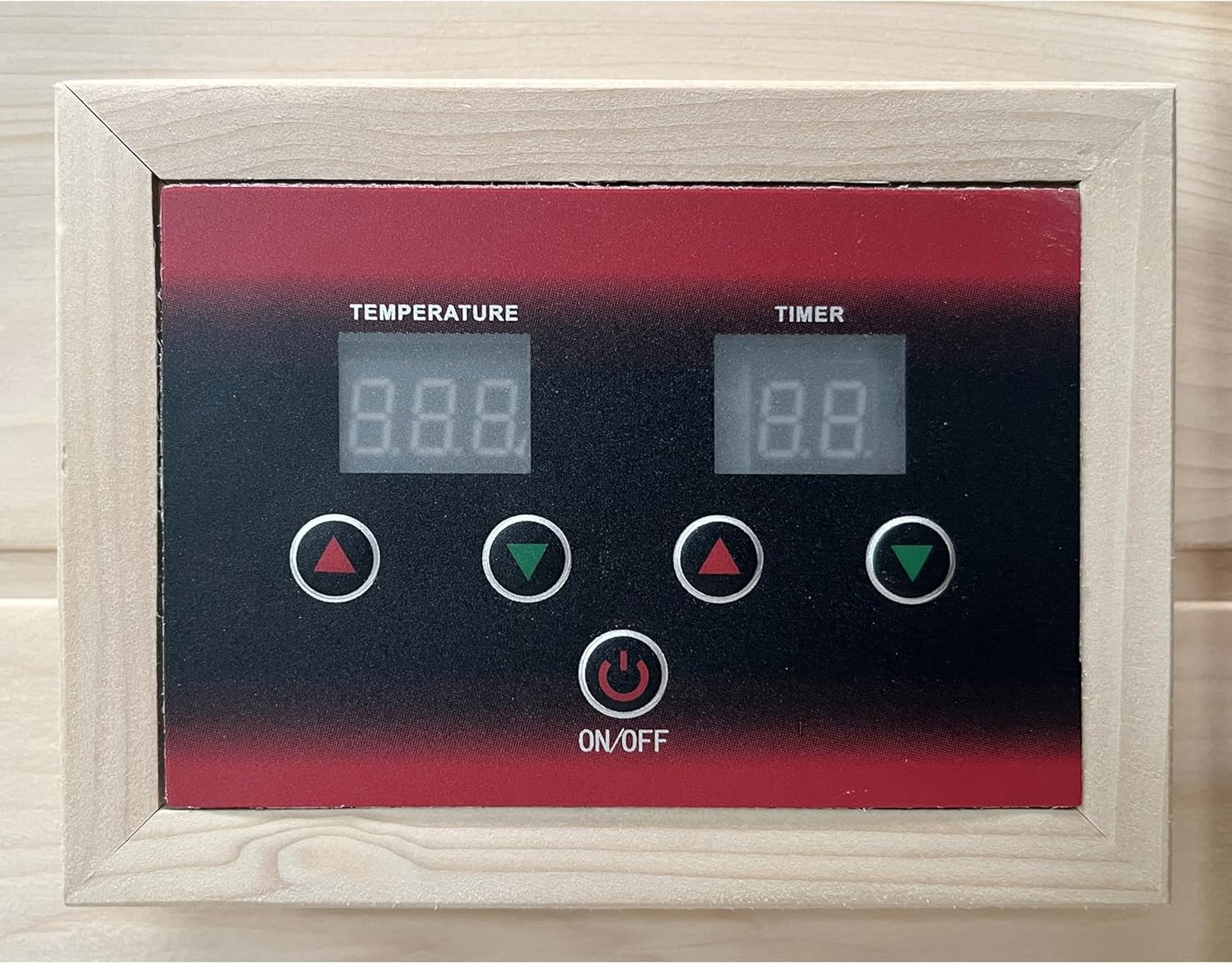 Durasage 1-Person Carbon Infrared Sauna for Home Use Indoor Hemlock Wood Sauna with 760W Heating Panels, Digital Touchpad, Relaxation Spa, Easy Assembly, Full Body Detox, Stress Relief