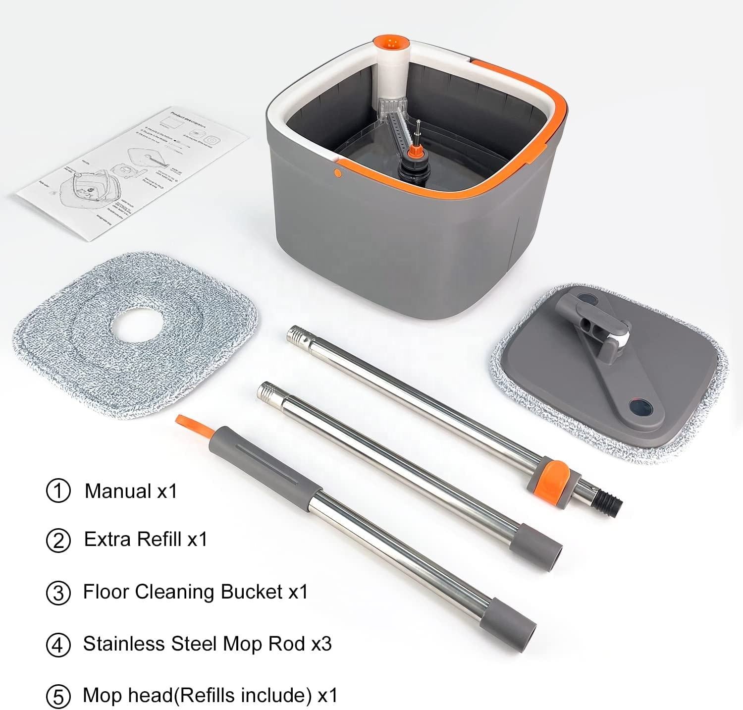 Yeashoo™Smart dirty and clean Water Separation Mop