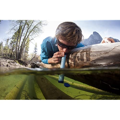 LifeStraw Personal Water Filter for Hiking, Camping, Travel, and Emergency Preparedness