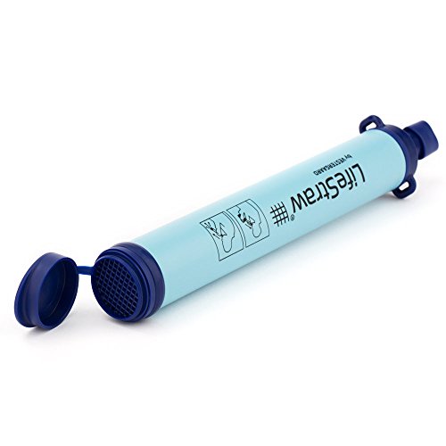 LifeStraw Personal Water Filter for Hiking, Camping, Travel, and Emergency Preparedness