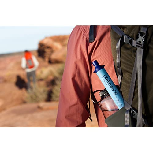 LifeStraw Personal Water Filter for Hiking, Camping, Travel, and Emergency Preparedness