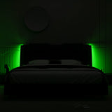 Keyluv Modern Upholstered King Bed Frame
