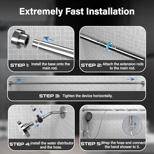 Dual Shower Head for Couples