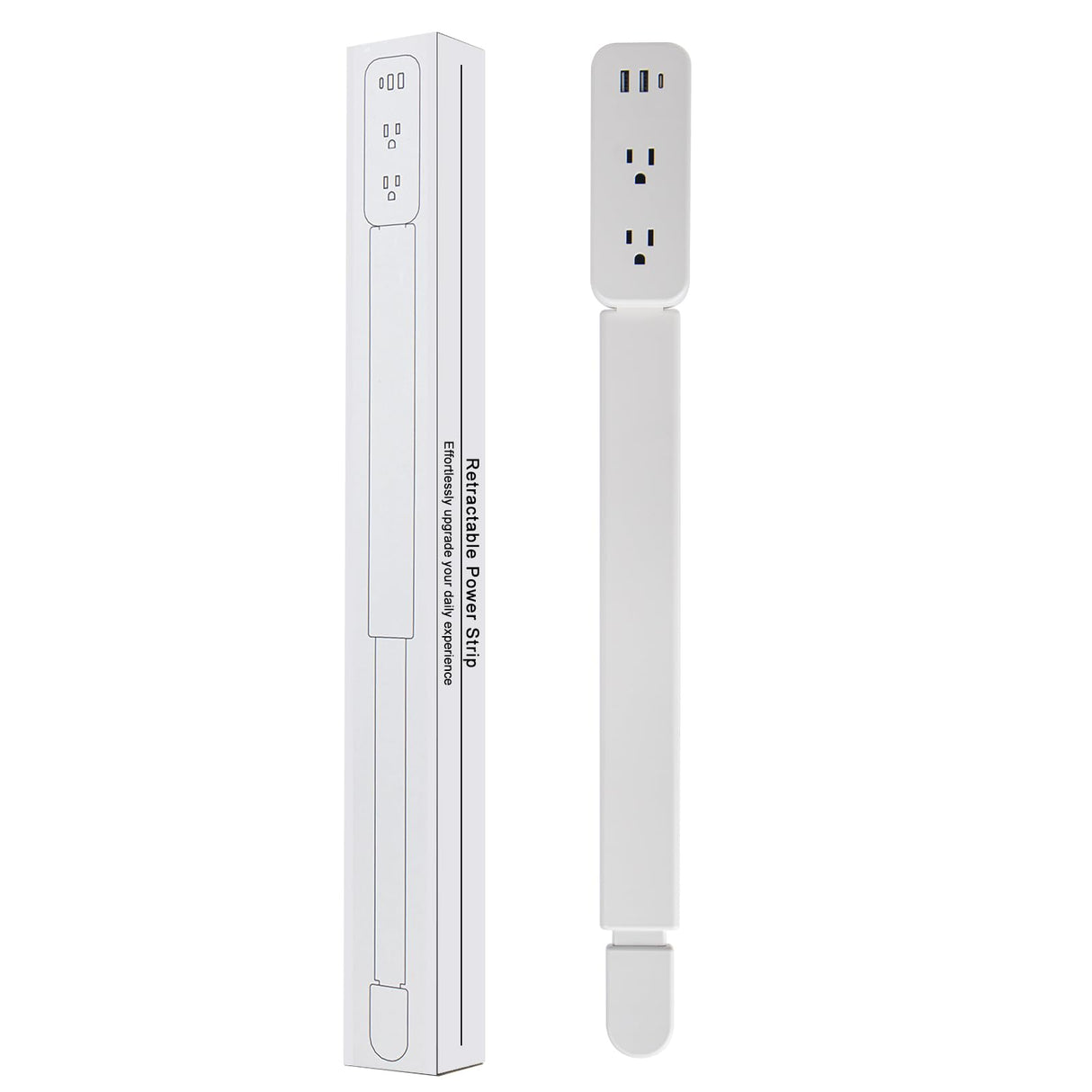 Outlet Extender Stick Power Strip