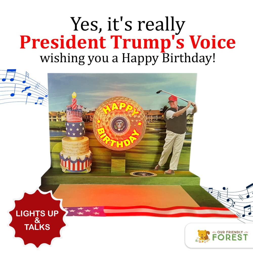 Donald Trump REAL Voice Birthday Wish