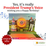 Donald Trump REAL Voice Birthday Wish