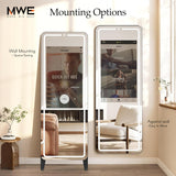32" Smart Gym Mirror HD Touch Screen Home Workout