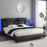 Keyluv Modern Upholstered King Bed Frame