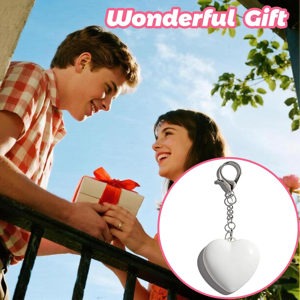 Mini Heart Purse LED Light