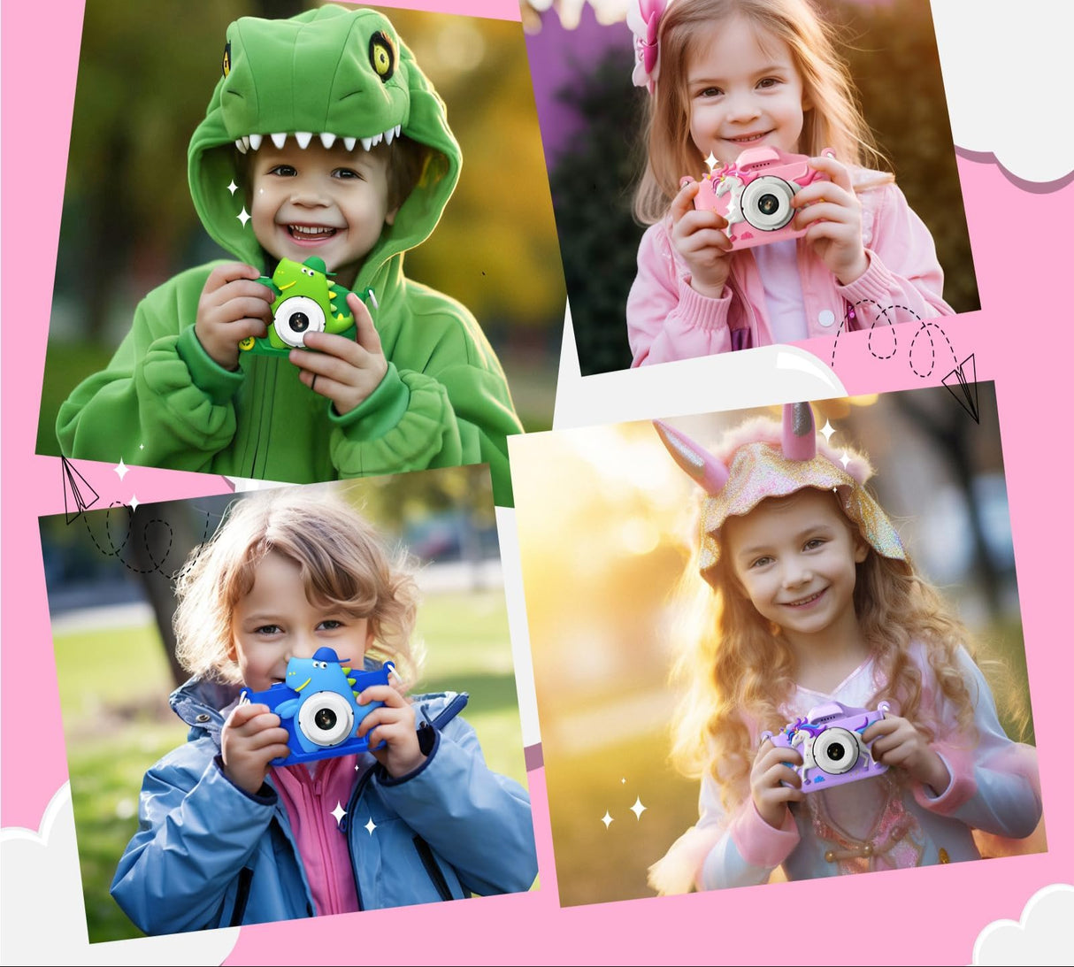 Unicorn Kids Camera Toys