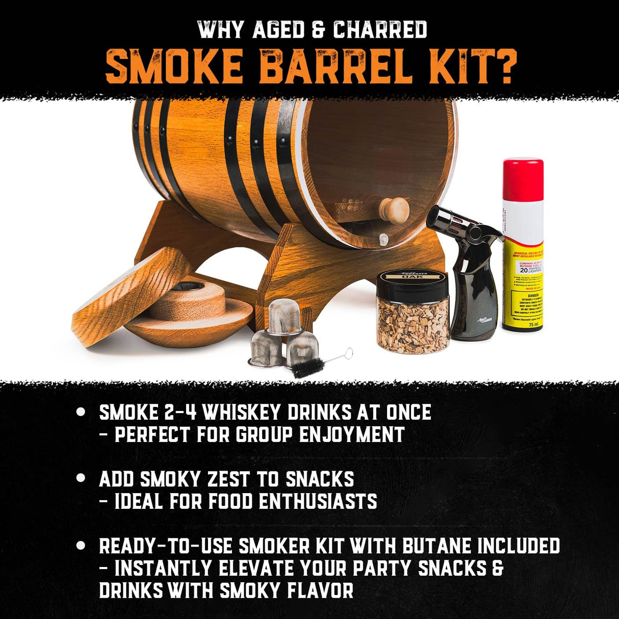 Old Fashioned Cocktail Kit for Whiskey