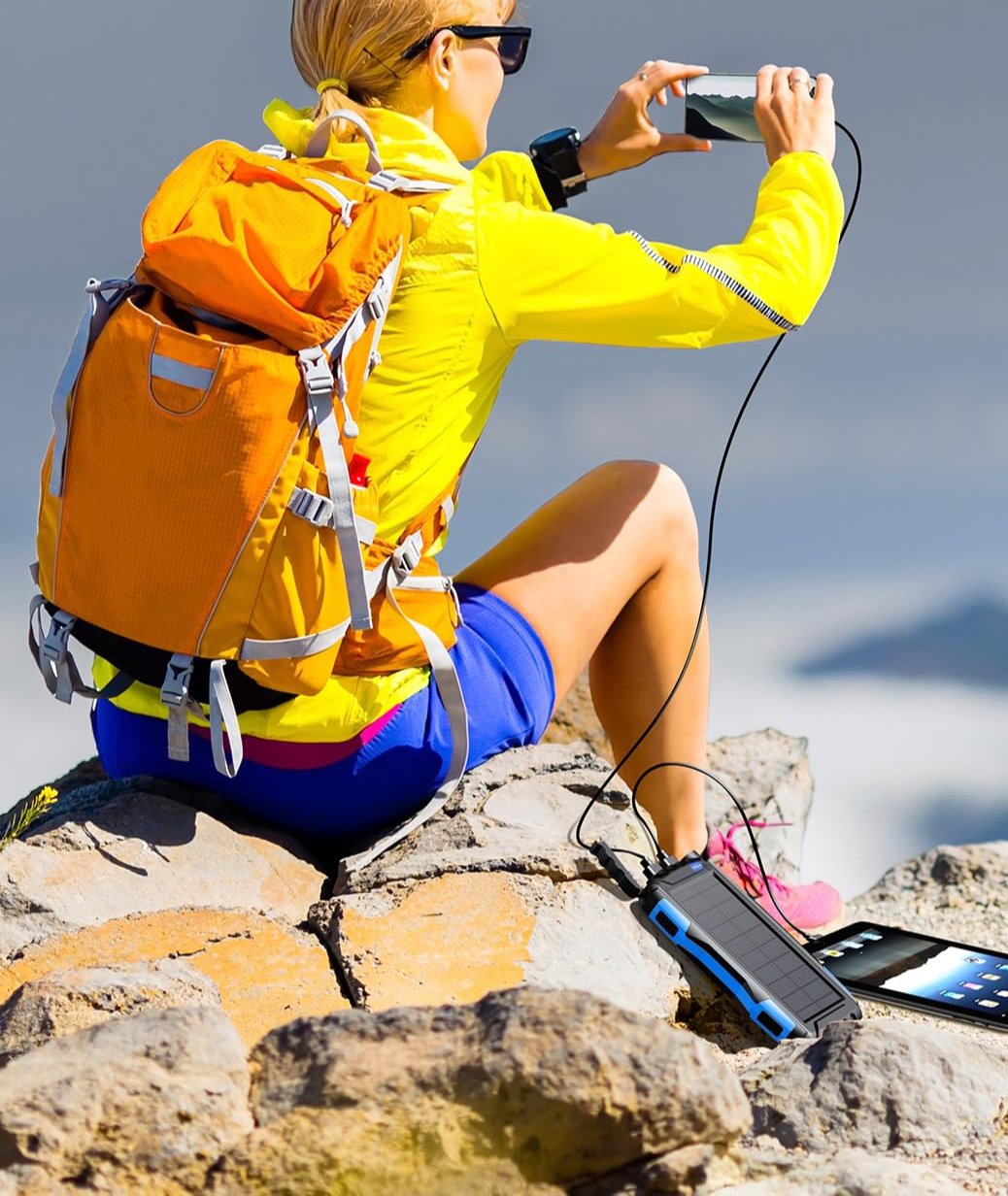 Smart Power-Bank-Solar-Charger