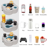 Couch Cup Holder Pillow, Sofa Organizer