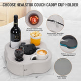 Couch Cup Holder Pillow, Sofa Organizer