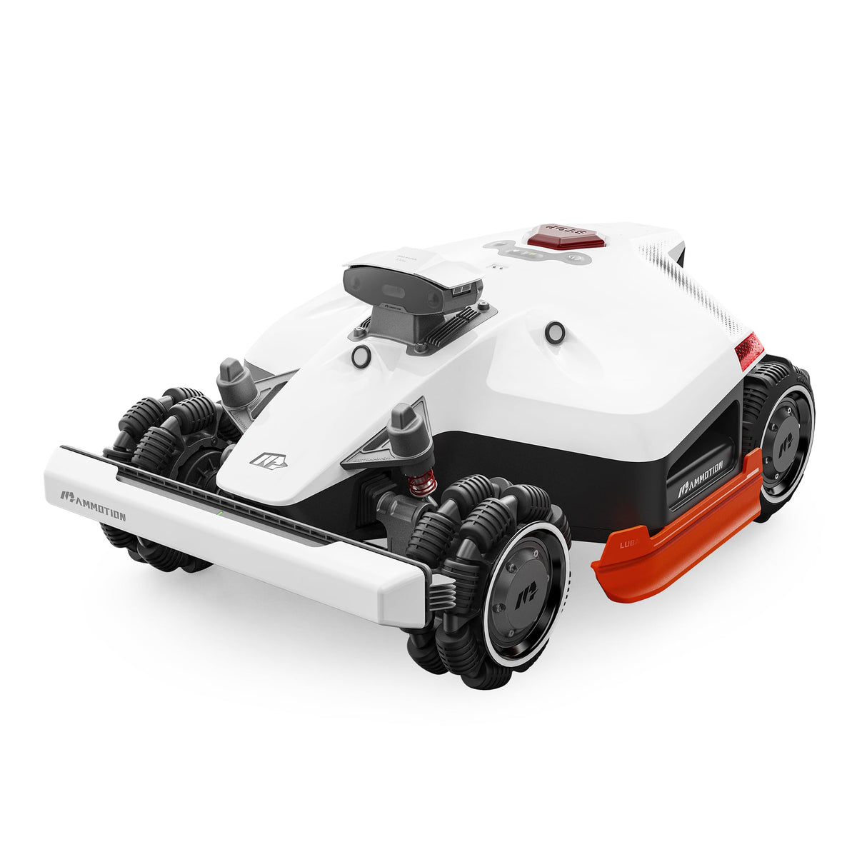 LUBA 2 AWD 5000X Robot Lawn Mower with 4G, All-Wheel-Drive for 80% Slope, Perimeter Wire Free for 1.25 Acres, UltraSense AI Vision & RTK Auto-Mapping, 1.0"-2.7" Adjustable Cutting Height