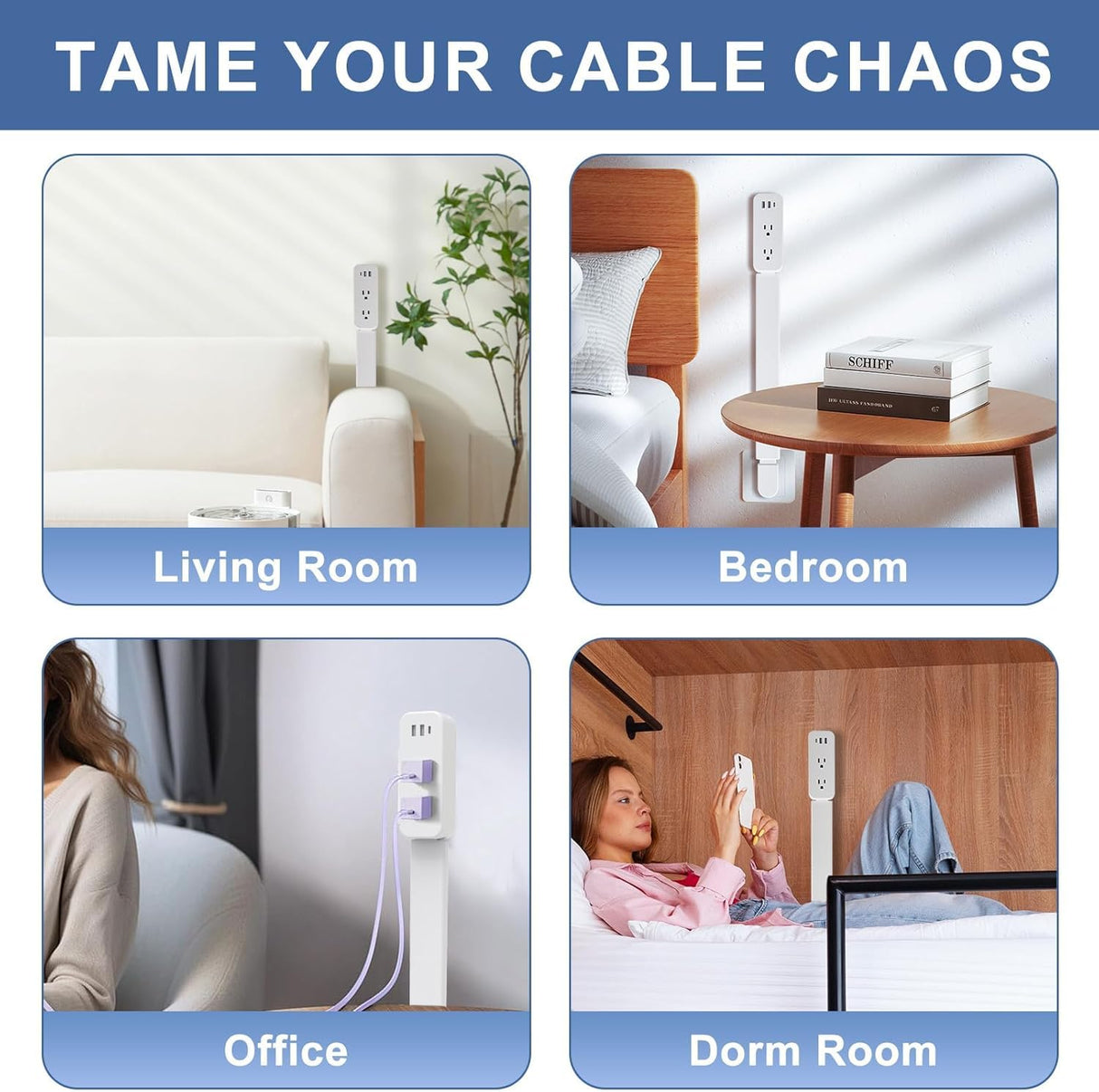 Outlet Extender Stick Power Strip