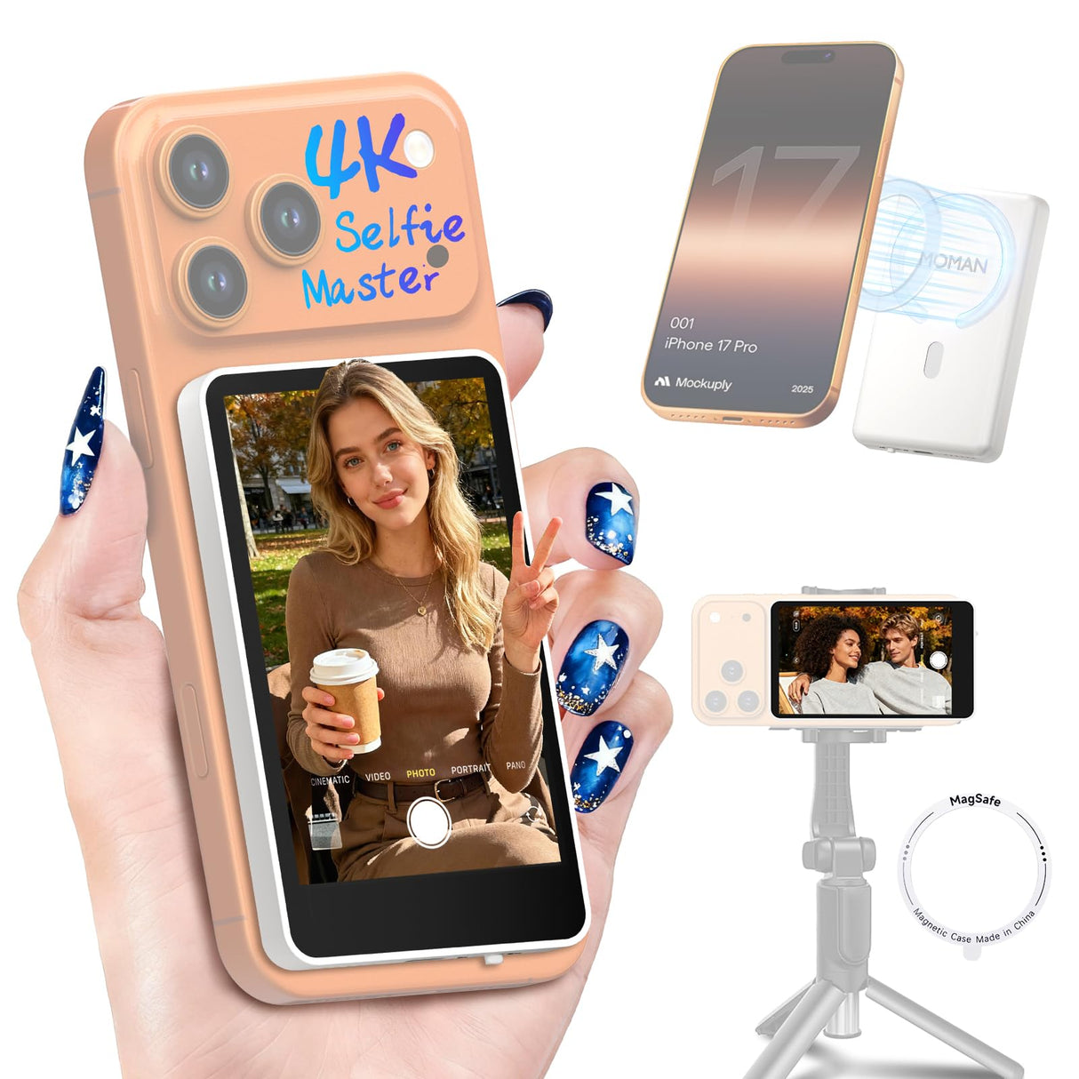 4K Vlog Selfie Monitor