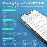 (2025 Upgrade) WYBOT OS7010C - C1 Pool Robot Vacuum, 4-in-1 Cordless Pool Cleaner 150min up to 1,614 Sq,ft, Smart APP Support, Auto Wall & Waterline Cleaning, WiFi & Bluetooth Connect