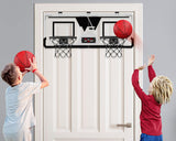 2 Player Basketball Game, Dual Shot Over The Door