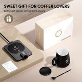 Smart Heated Coffee Mug Warmer & Mug Set