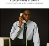 Native Union Pop Phone – Retro Telephone Handset with Mic & Speaker, USB-C for iPhone, iPad, Laptop, Tablet, Samsung S25, Flip 7, Fold 7 – Hybrid Work, Calls, Video Conferences, Meetings (Black)