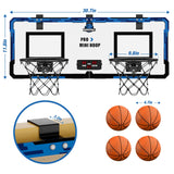 2 Player Basketball Game, Dual Shot Over The Door