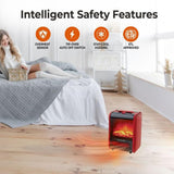 Yeashoo ™Comfort Zone Electric Mini Fireplace