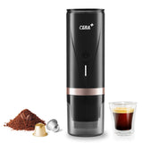 CERA+ Portable Electric Espresso Machine, Self-Heating Coffee Make