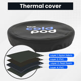 Ice Bath Tub for Athletes with Cover: 85 Gallons Cold Plunge Tub for Recovery, Multiple Layered Portable Ice Bath Plunge Pool by The Cold Pod