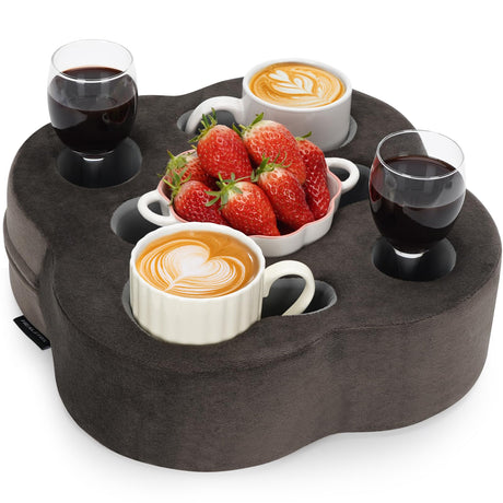 Couch Cup Holder Pillow, Sofa Organizer