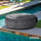 INTEX 28483E SimpleSpa Inflatable Hot Tub 4 Person Bubble Massage Spa: Includes Insulated Cover – Built-in QuickFill Inflation – Soothing Jets – 77" x 26"