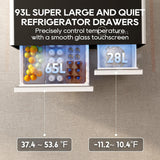 Smart Coffee Table with Built-In Fridge