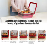 Fancy Pan Holders with Clear Lid