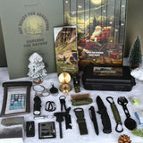 Survival Advent Calendar for Adult Men - Survival Kits Advent Calendar 2025 for Teen 24 Days Christmas Countdown - Xmas Surprise Gifts for Outdoor Adventure