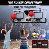 2 Player Basketball Game, Dual Shot Over The Door