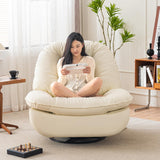 Yeashoo ™ Oversized Electric Recliner with USB Ports, 270° Swivel