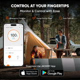Jackery Solar Generator 1000 v2 with 200W Solar Panel,1070Wh Portable Power Station LiFePO4 Battery,1500W AC/100W USB-C Output, 1Hr Fast Charge for Outdoor,Off-Grid Living,RV,Emergency