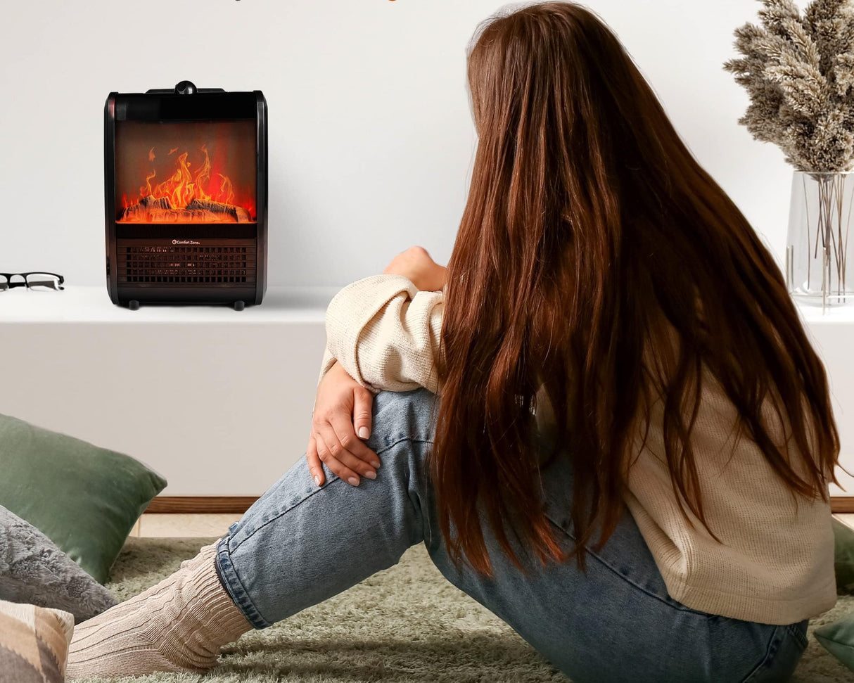 Yeashoo ™Comfort Zone Electric Mini Fireplace