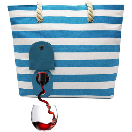 Yeashoo ™ Insulated Wine Purse Tote Bag