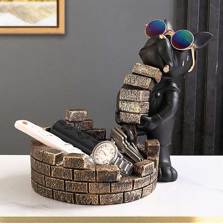 Builder Cool French Bulldog Butler Decor