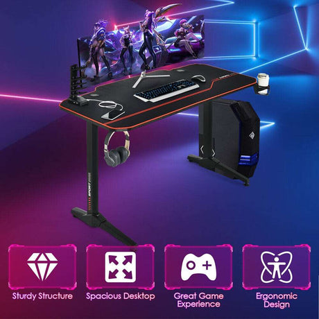Costway Gaming Desk & Chair Set