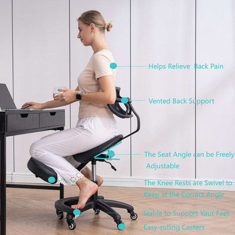 Adjustable Sitting Posture Correction Kneeling Chair